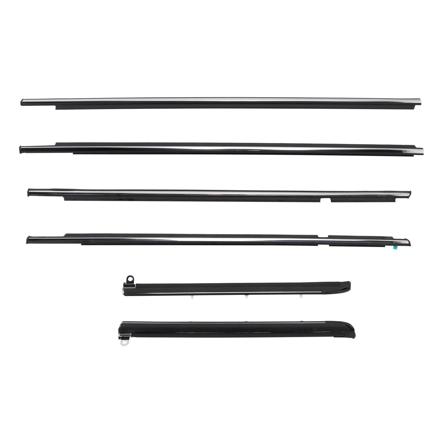 Guarnizione per cintura di sicurezza e porta laterale Toyota Lexus GX470 2003-2009, 6 pezzi