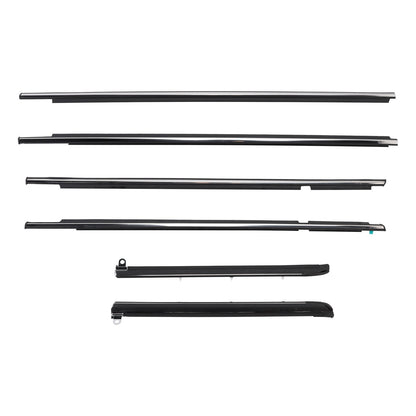 Guarnizione per cintura di sicurezza e porta laterale Toyota Lexus GX470 2003-2009, 6 pezzi