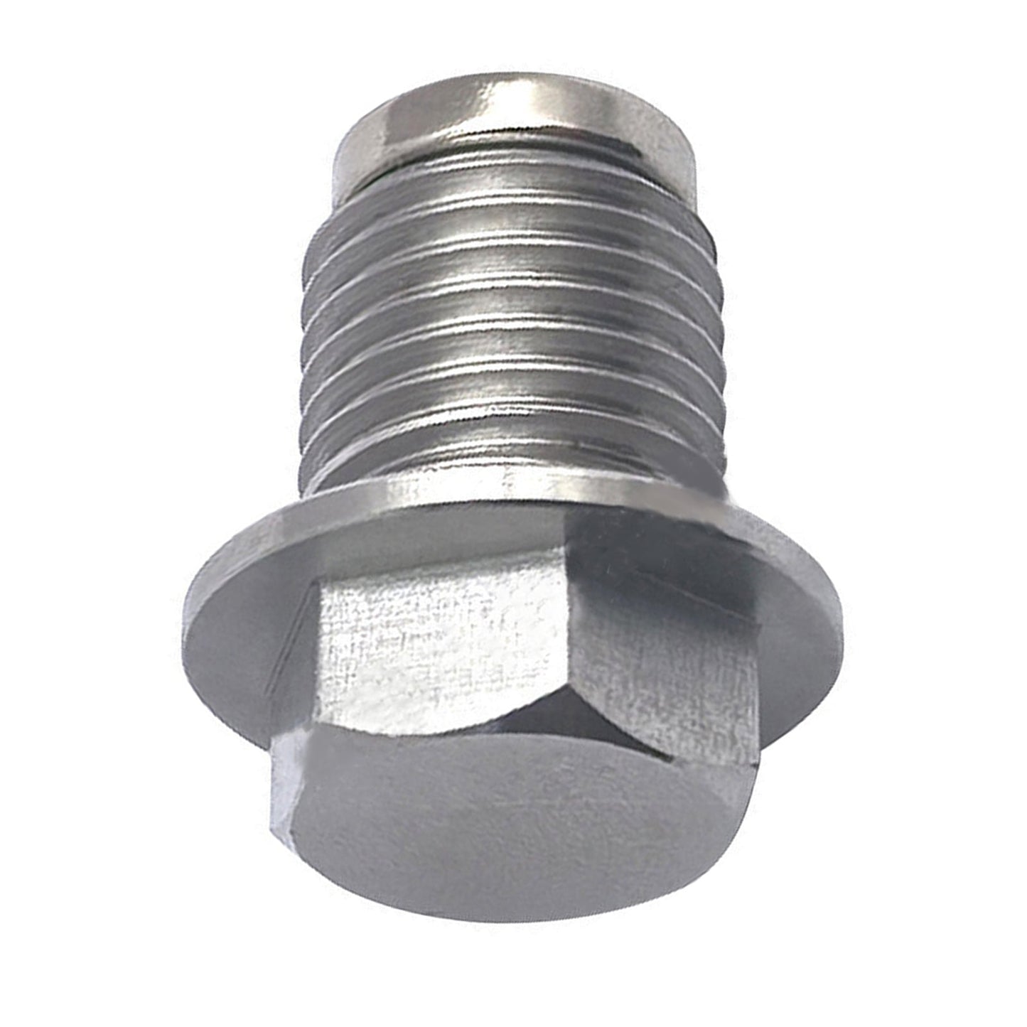 Tappo di scarico olio magnetico universale per motore auto M14x1.5 con vite e dado.