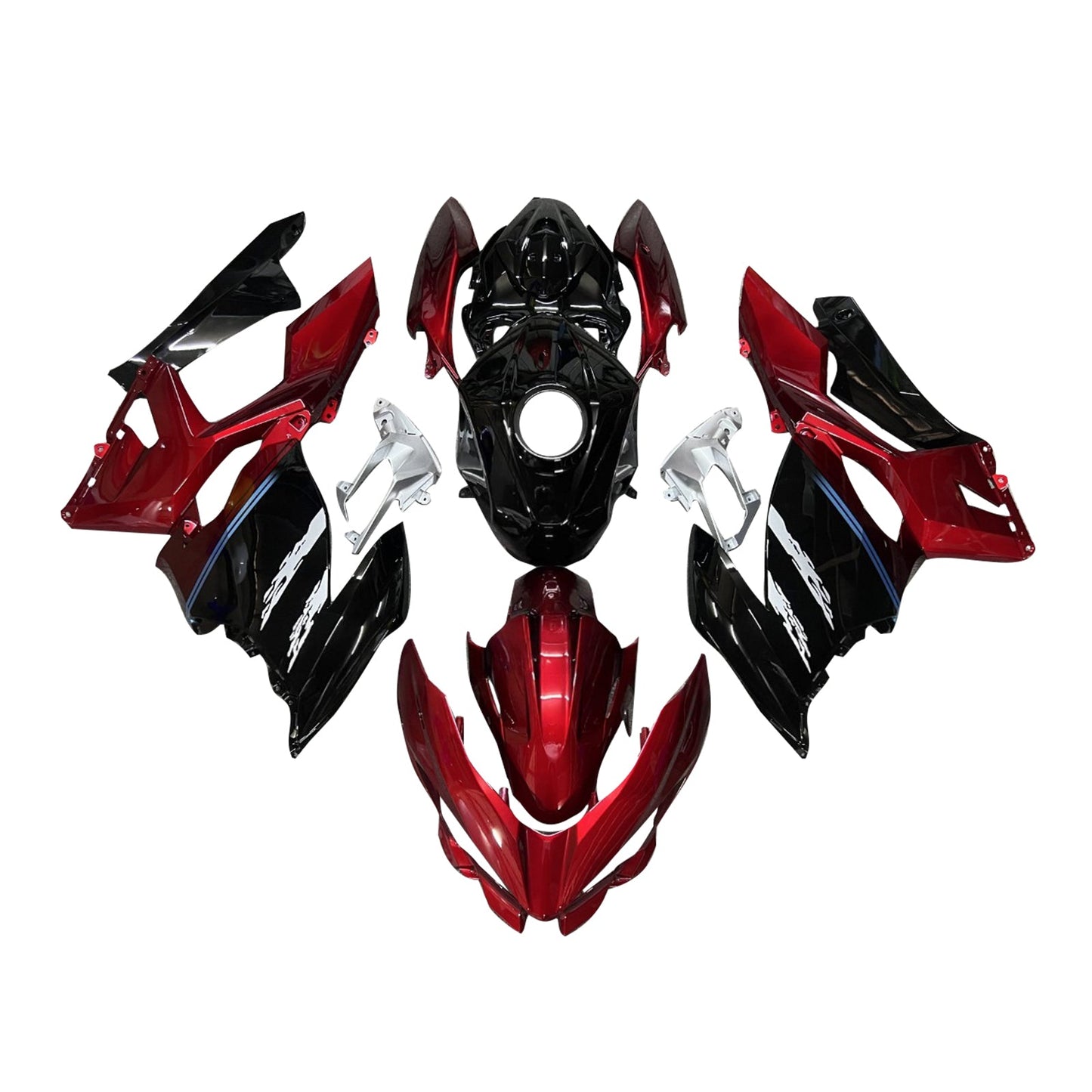 Kit carenatura iniezione in plastica ABS adatto per Kawasaki EX400 Ninja400 2018-2024