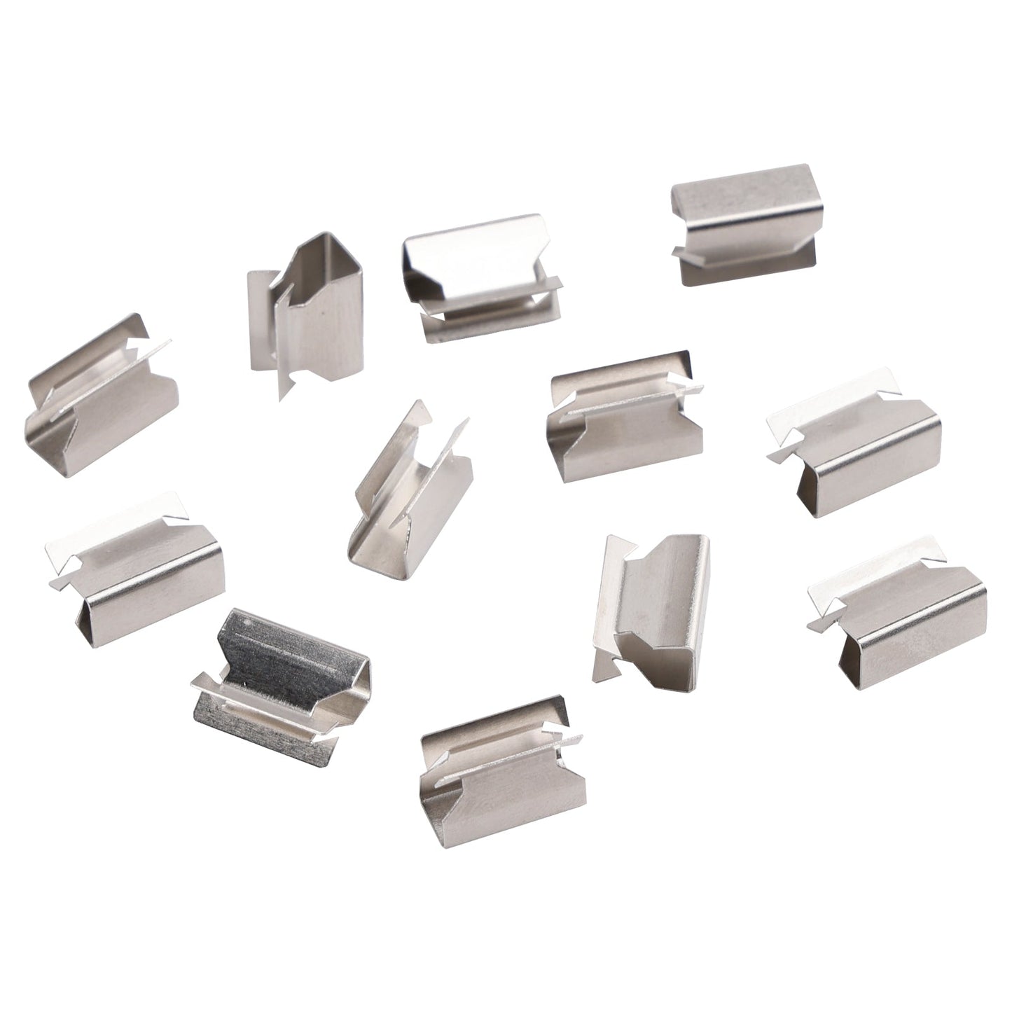 12 clip di fissaggio a molla per lucernario BG1113 per telaio interno roulotte Heki 3/4
