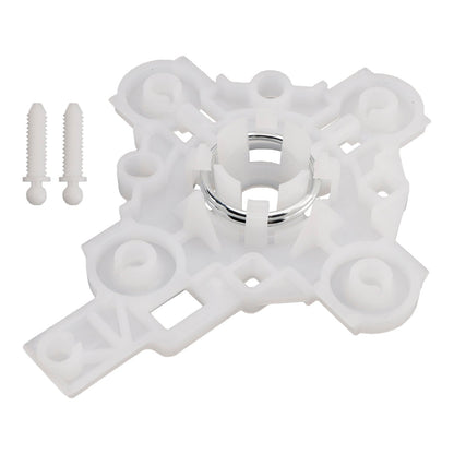 Supporto in plastica bianca con clip per la lente dello specchietto retrovisore laterale destro dell'auto Honda