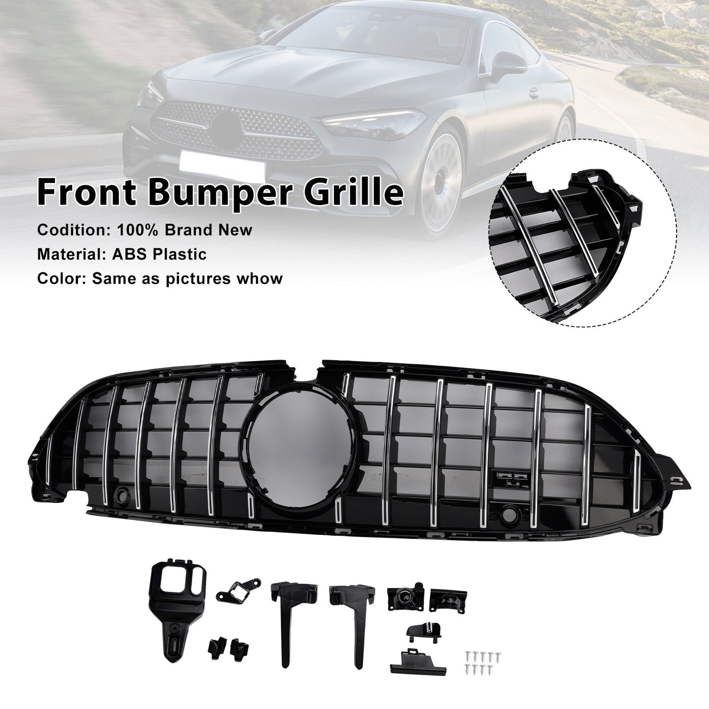 Griglia paraurti anteriore Mercedes-Benz Classe CLE W236 C236 2024-2026