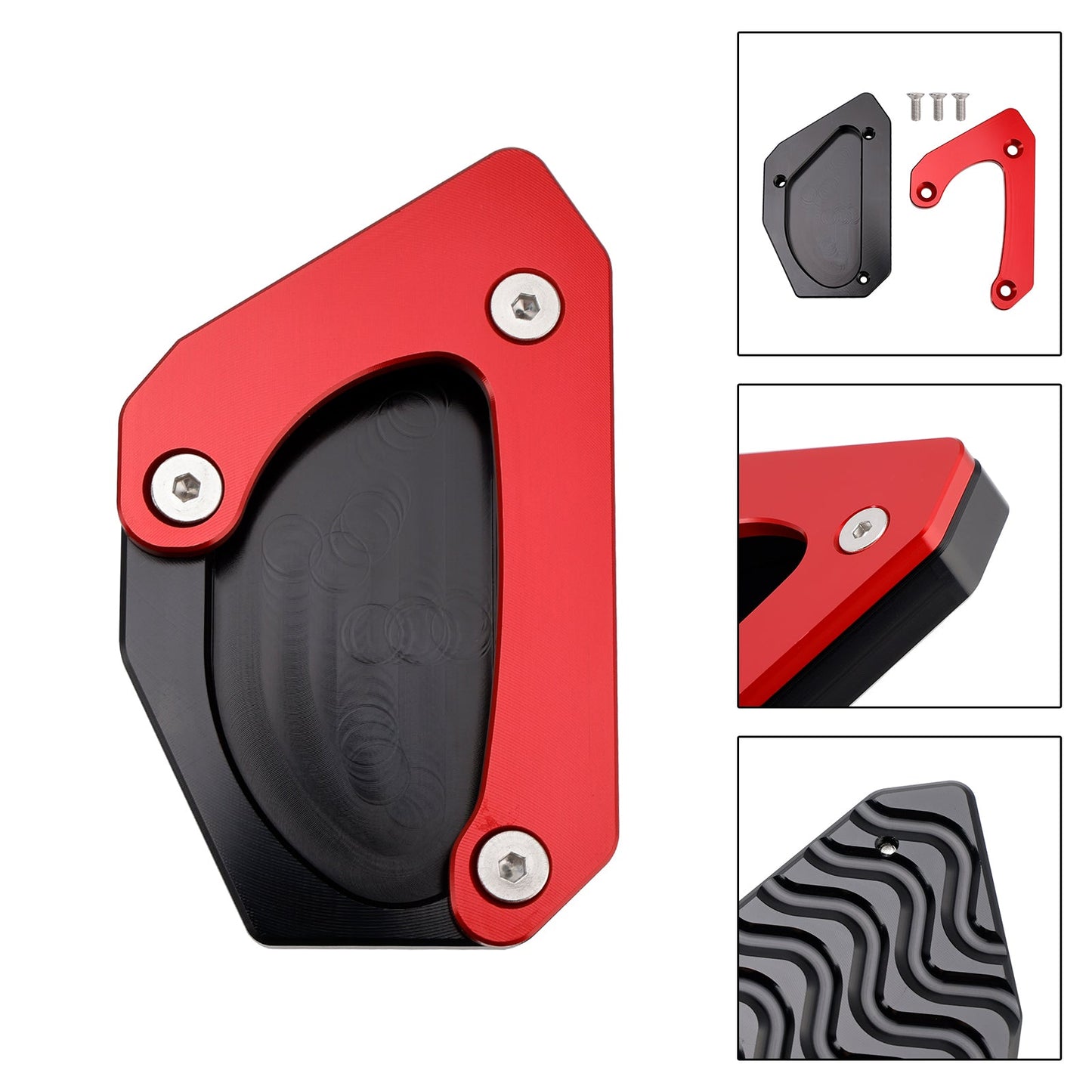 Piastra di estensione per cavalletto adatta per Suzuki V-strom 650 DL650 XT 2011-2024
