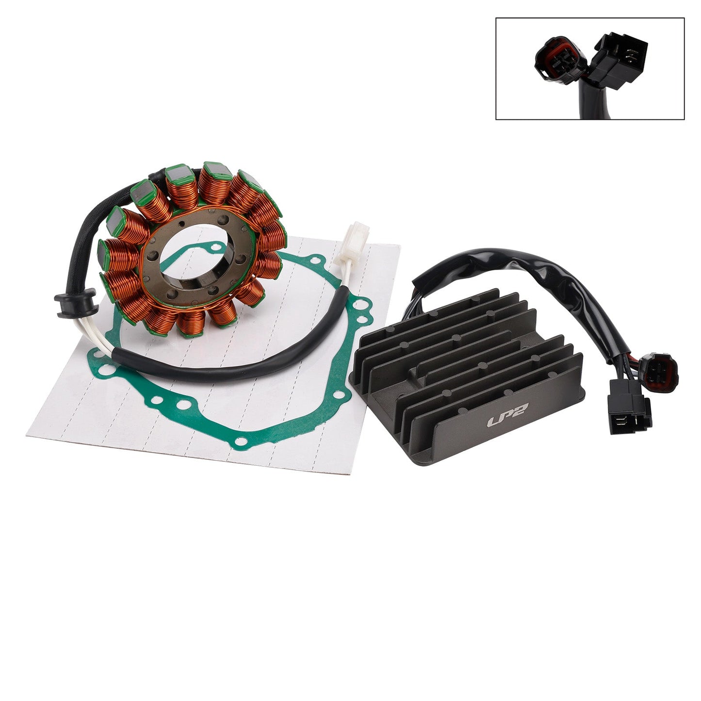 Guarnizione raddrizzatore statore e regolatore Suzuki GSX-R1000Z GSXR1000Z 2013-2014 31401-47H00 11483-47H00