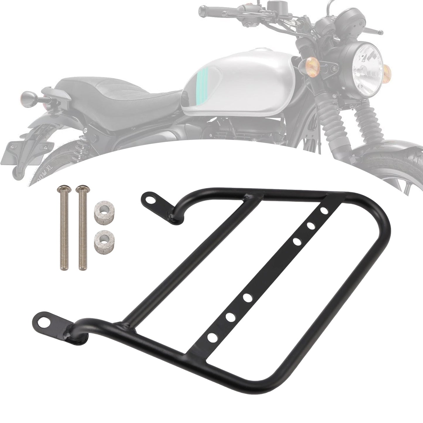 Supporto per borsa laterale Roral Enfield Meteor 350 2021-2024, nero