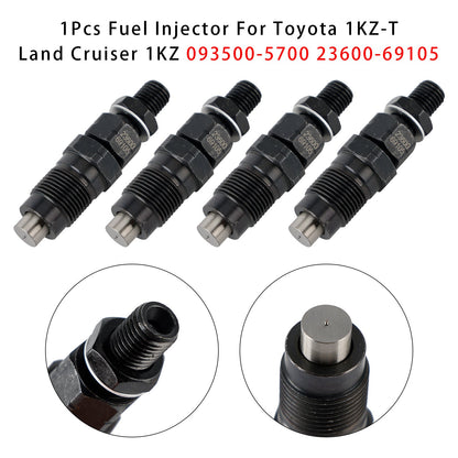 4 pezzi iniettori carburante per Toyota 1KZ-T Land Cruiser 1KZ 093500-5700 23600-69105