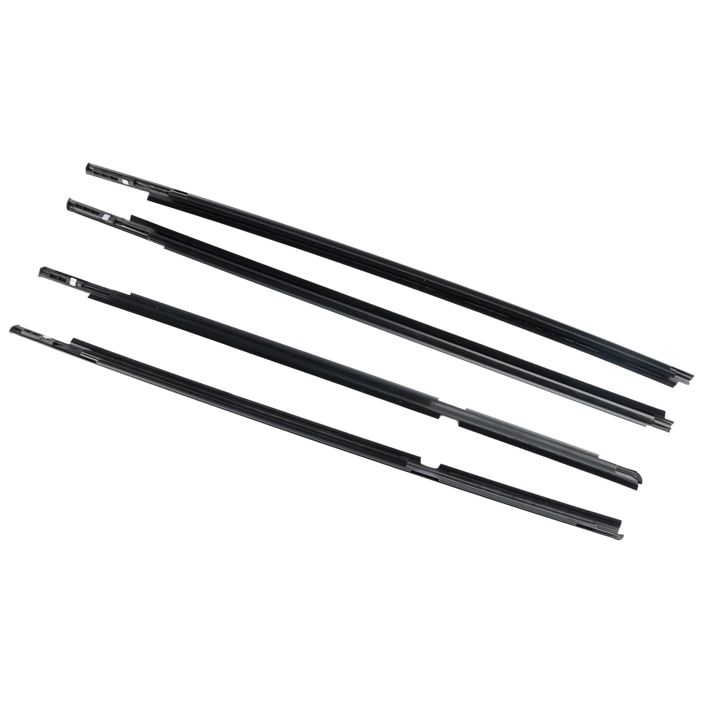 Modanatura guarnizione in vetro per porta esterna 4 pezzi per Toyota Yaris Vitz 2005-2010
