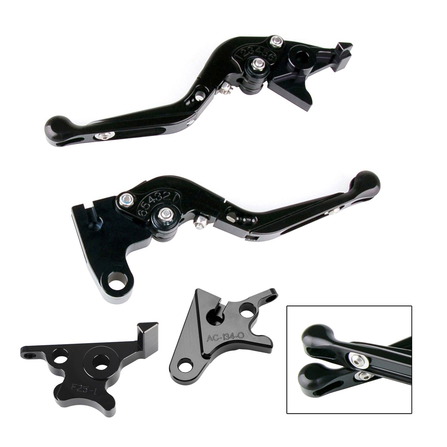 Leva freno frizione regolabile adatta per HONDA CB350 Hness GB350 CB350 2021-2023