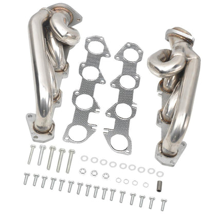 Collettore di scarico in acciaio inossidabile adatto per Dodge D100 D150 D200 RD200