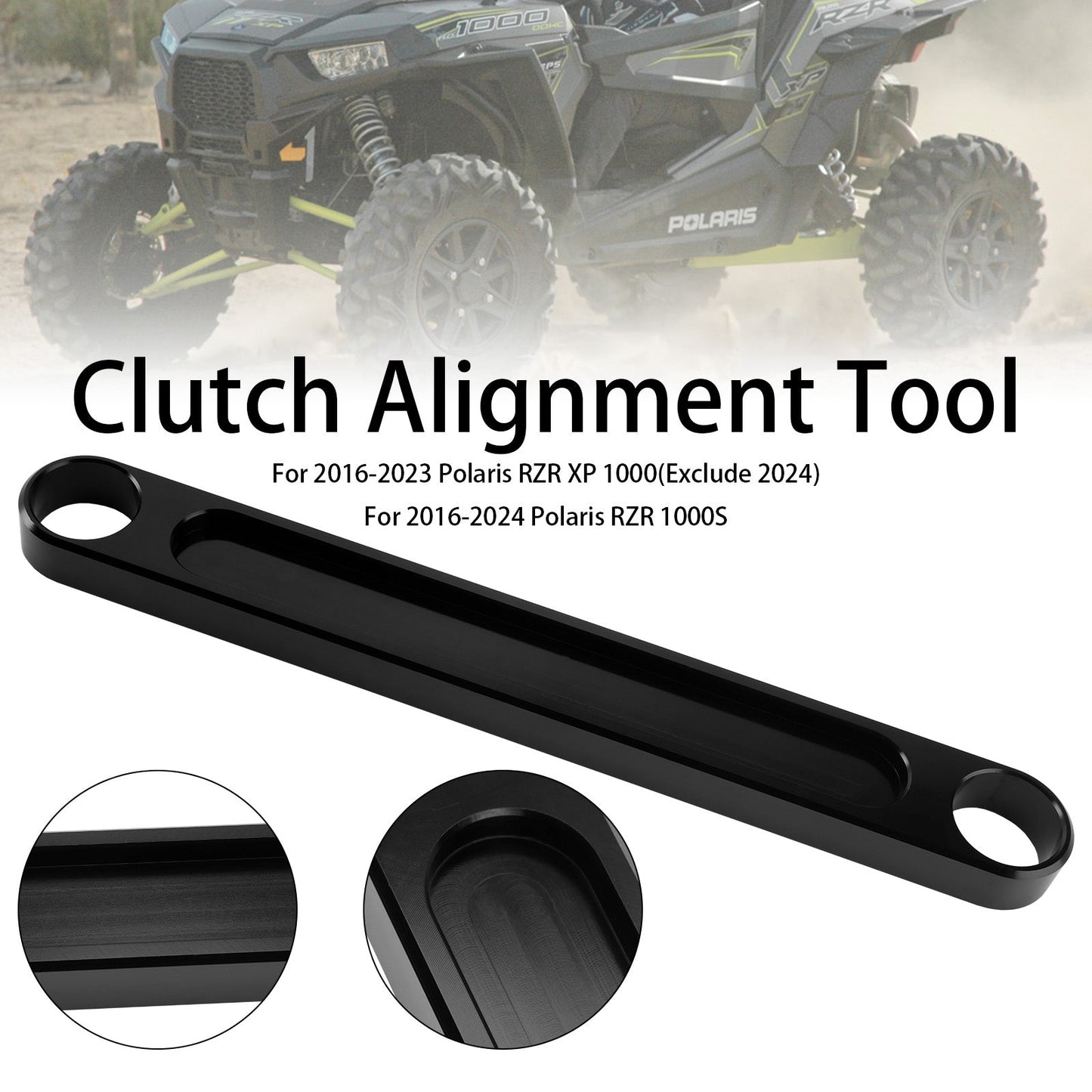 Strumento di allineamento della frizione dell'albero di trasmissione per Polaris RZR General Ranger 2016+