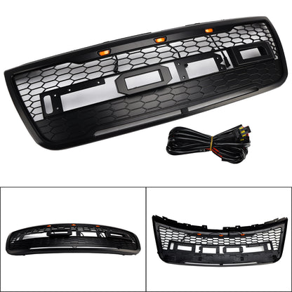 Griglia paraurti anteriore superiore grigia Ford Explorer 2012-2015 con luci