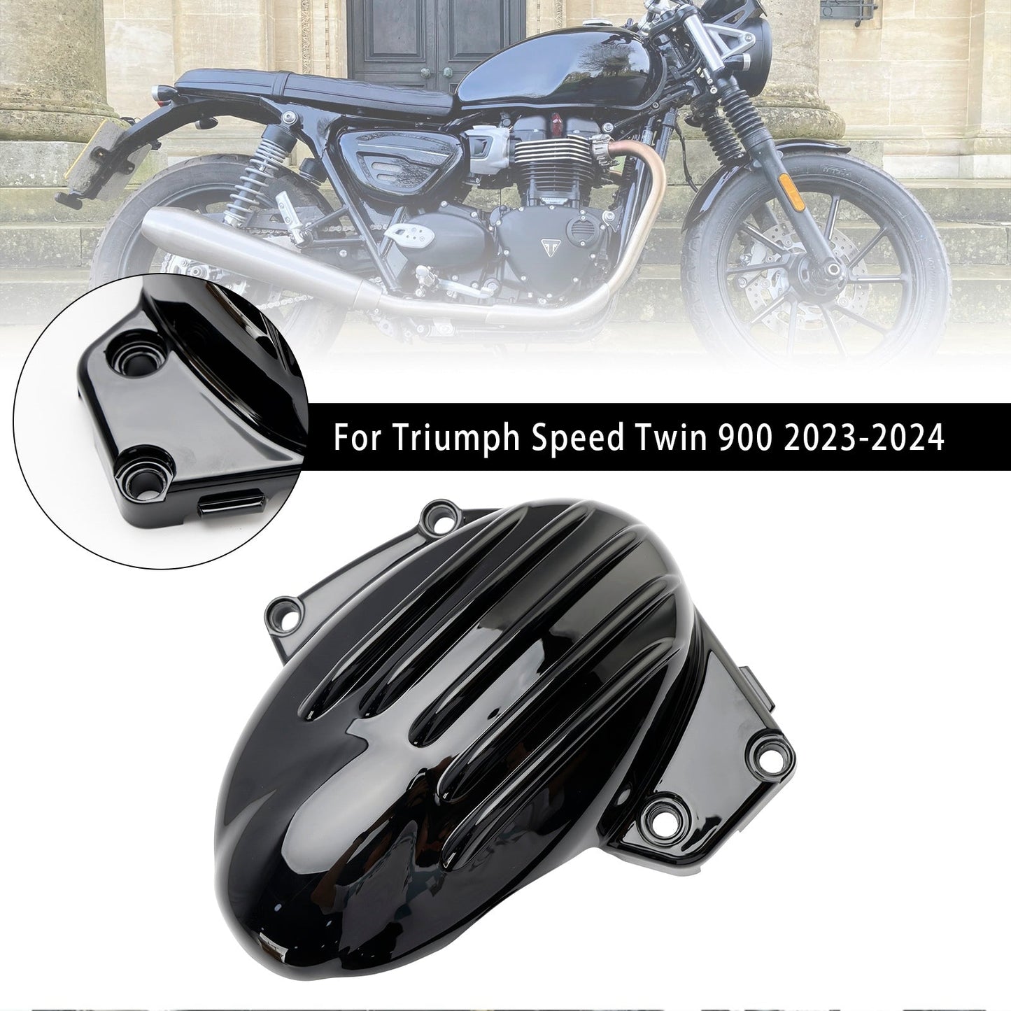 Copertura carenatura protezione catena pignone anteriore Speed Twin 900 2023-2024