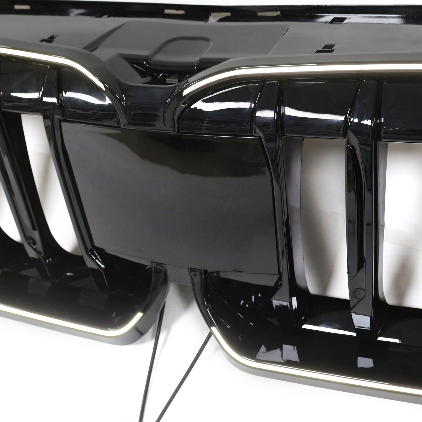 2023-2024 per BMW X1 U11 U12 Grilla a paraurti anteriore nero lucido
