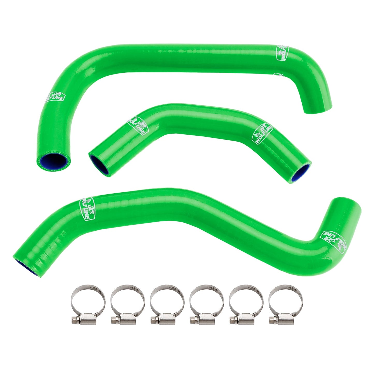 Tubo flessibile del liquido di raffreddamento del radiatore in silicone Kawasaki ZX10R ZX-10RR 2021-2025