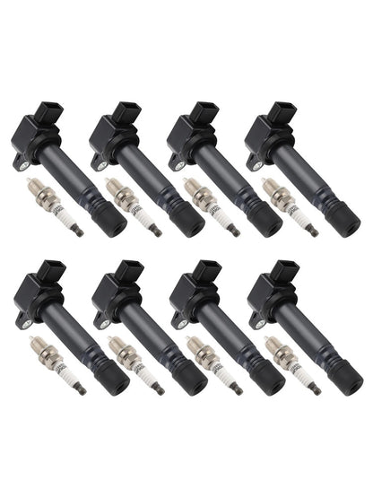 Bobina di accensione e candela UF574 per Volvo S80 V8 Sedan 4 porte 8X 2007-2010
