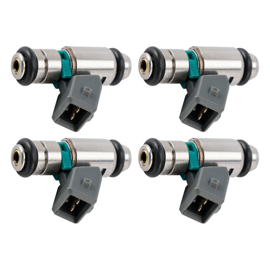 4 pezzi iniettori carburante per Renault Clio Scenic Megane Nissan Platina Aprio IWP143