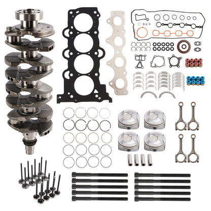 Kit di revisione e ricostruzione del motore Hyundai Sonata (LF) G4FJ 1.6T 2014–2019 Kit guarnizioni pistoni bielle 231102B700