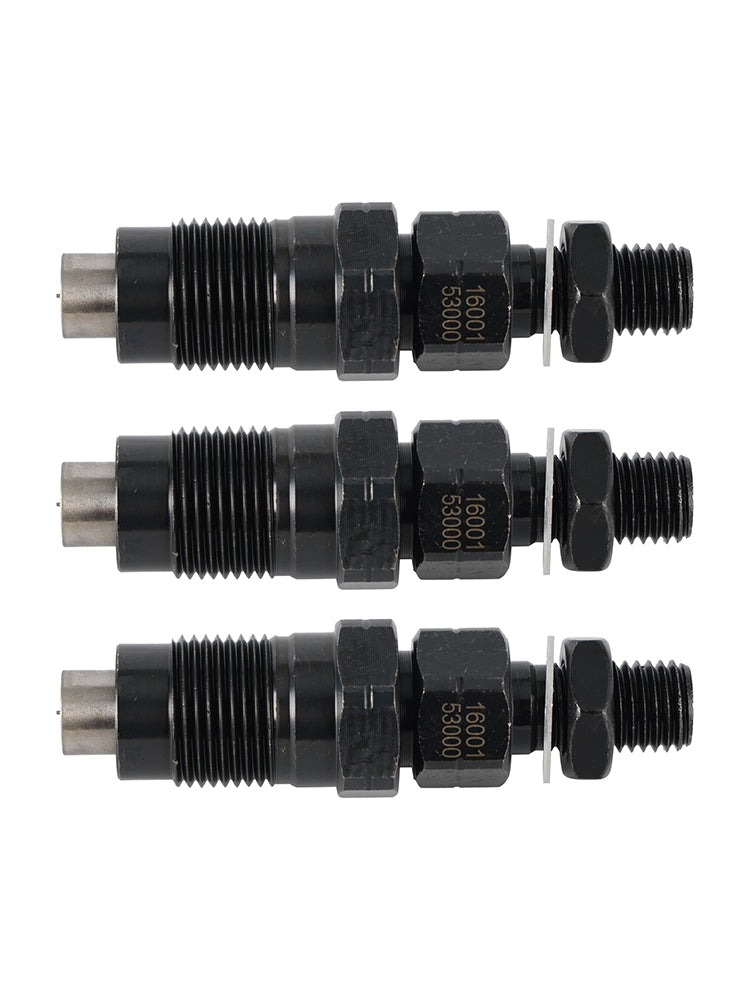Iniettore di carburante 3 pezzi per motore Kubota D722 D782 BX2230D 16001-53000 H1600-53000