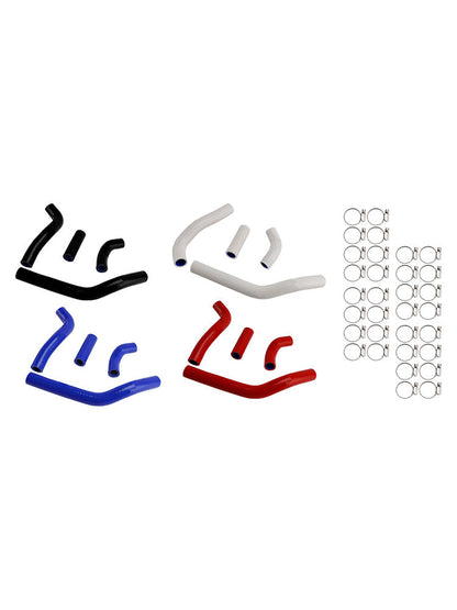 Kit di tubi flessibili in silicone per il liquido di raffreddamento del radiatore, compatibile con Honda CRF450R RX RWE 21-25