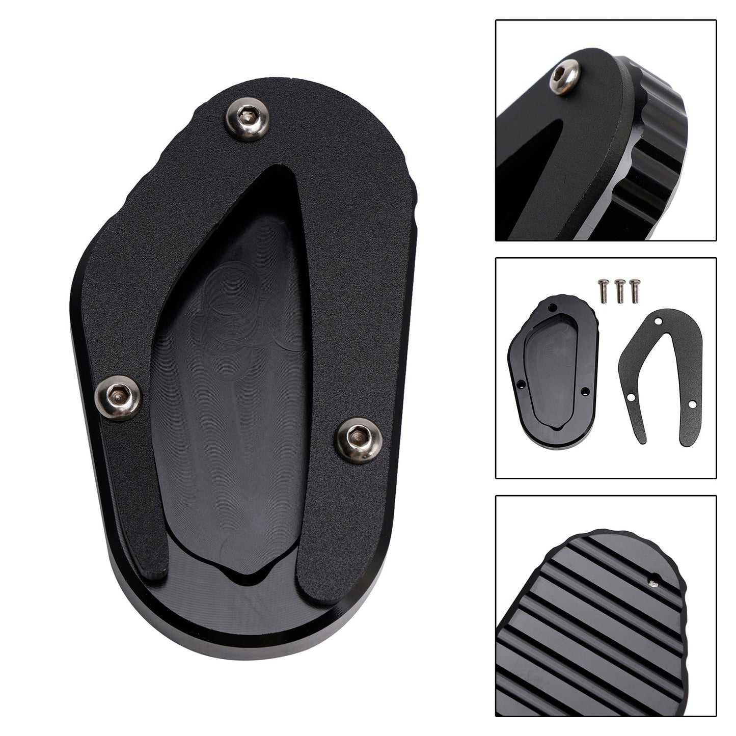 Piastra di estensione per cavalletto adatta per Bonneville T100 Street Scrambler 900 2018-2023