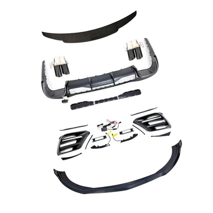 Kit carrozzeria B Style per Mercedes Classe S W223 S450 S500, anni 2021-2023.