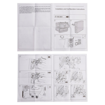 Modulo di controllo del freno del rimorchio integrato nel cruscotto Ford F-150 ML3Z-19H332-AB 2021-2023