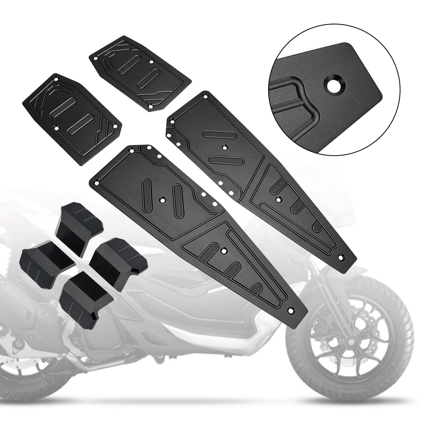 Parabrezza parabrezza adatto per MOTO GUZZI V7 Classic 2016-2023 V9 Bobber 2018-23