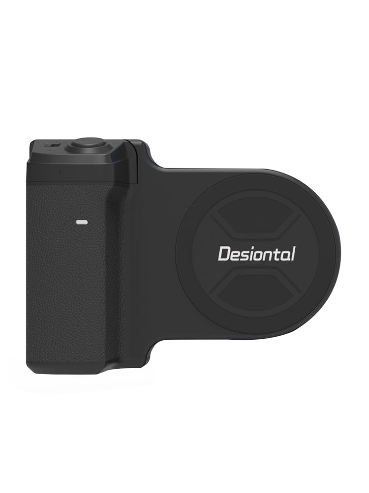 PH-30b Clip per selfie magnetica per telefono cellulare con ventosa magnetica, maniglia per scatto wireless