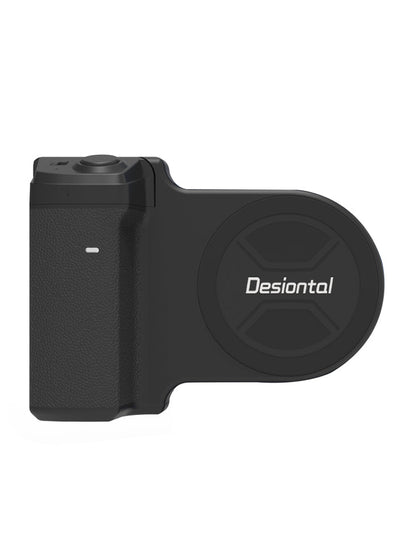 PH-30b Clip per selfie magnetica per telefono cellulare con ventosa magnetica, maniglia per scatto wireless