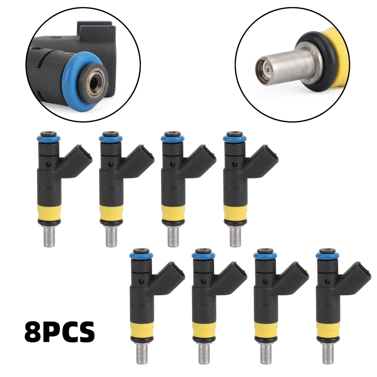 Iniettori di carburante 8Pcs 05037479AA Per Chrysler300 RAM 1500 2500 3500
