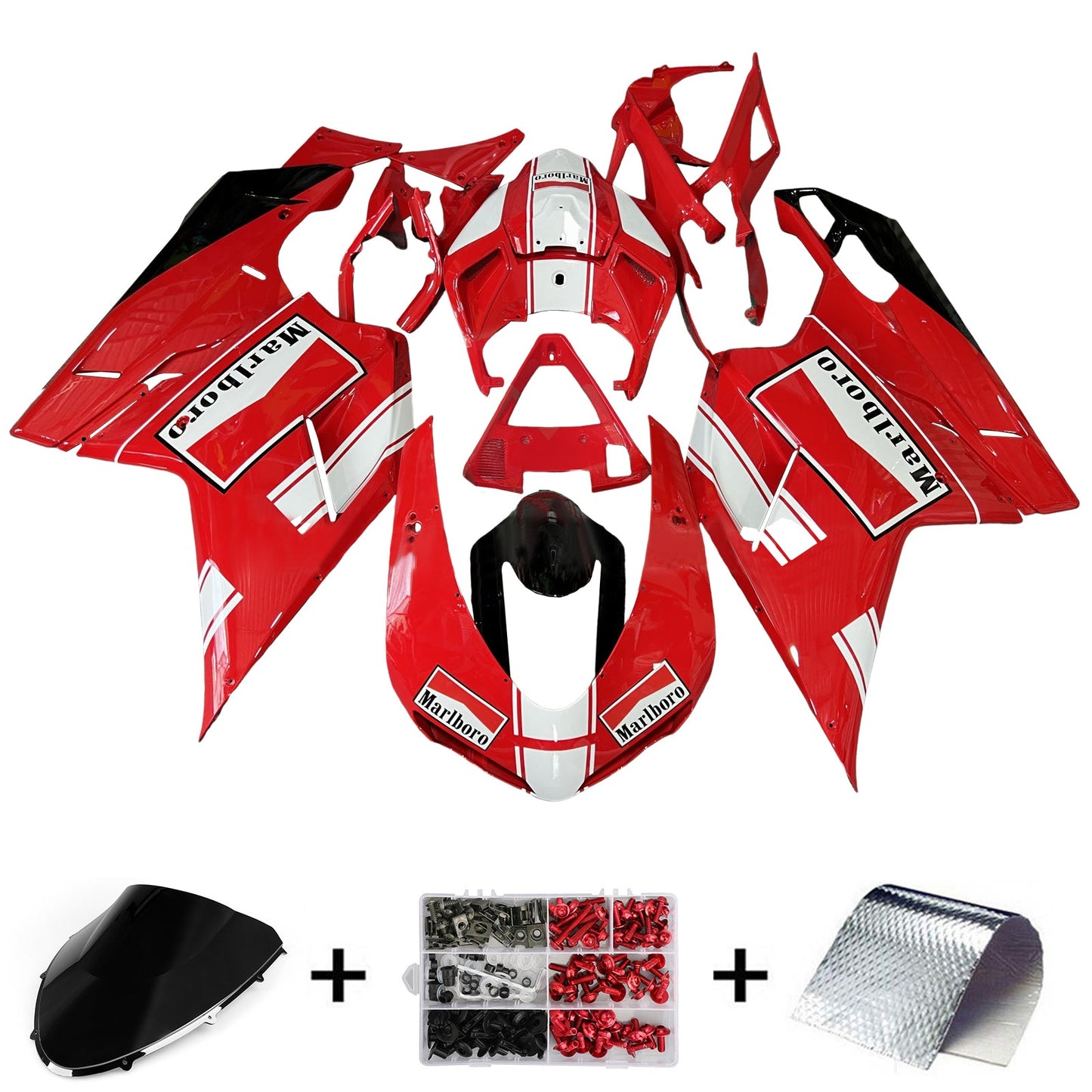 Kit Carenatura Ducati 1098 1198 848 2007-2011 Carrozzeria ABS