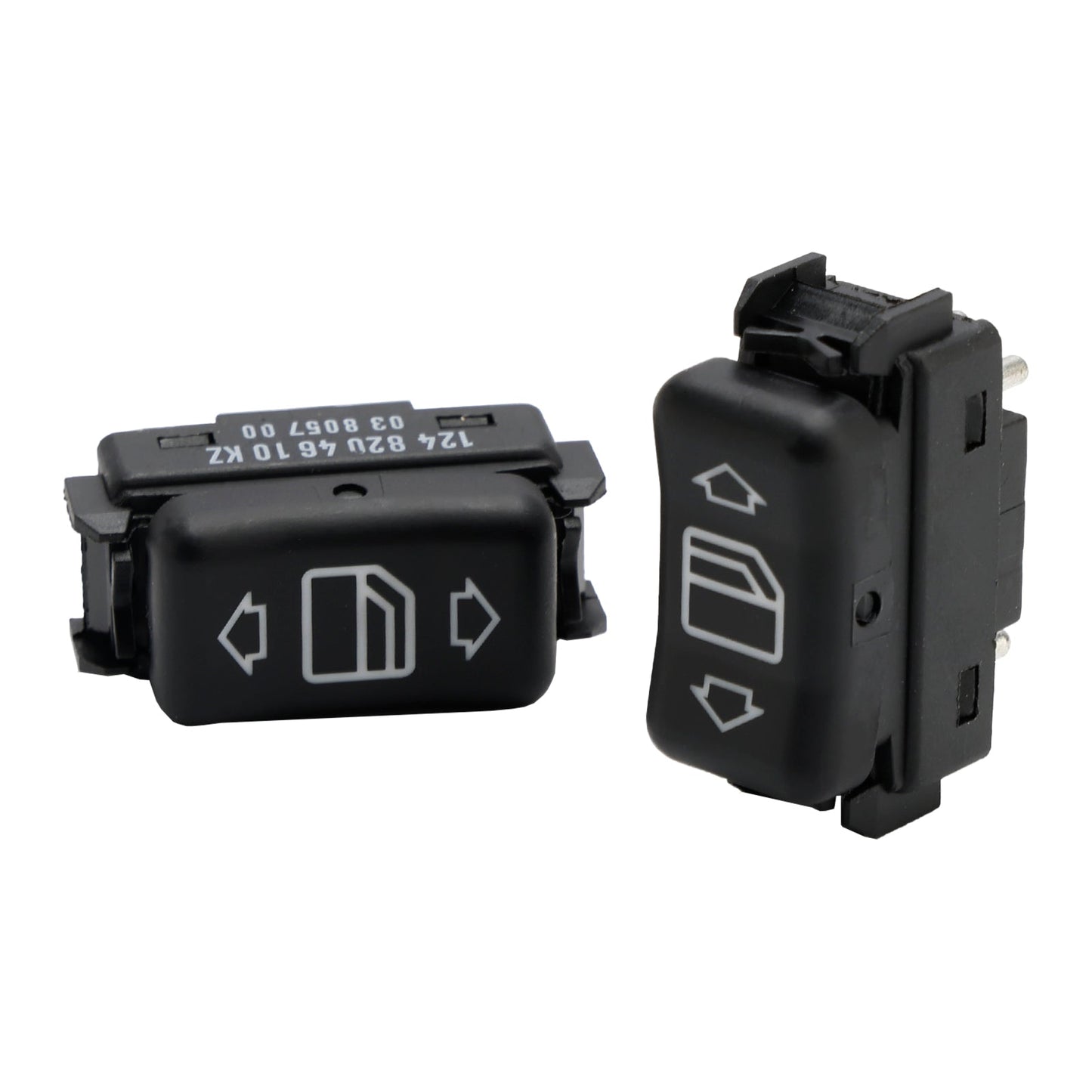 2X Console Interruttore Alzacristalli Pulsante Anteriore per Mercedes Benz W124 S126 W190