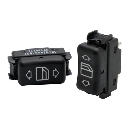 2X Console Interruttore Alzacristalli Pulsante Anteriore per Mercedes Benz W124 S126 W190