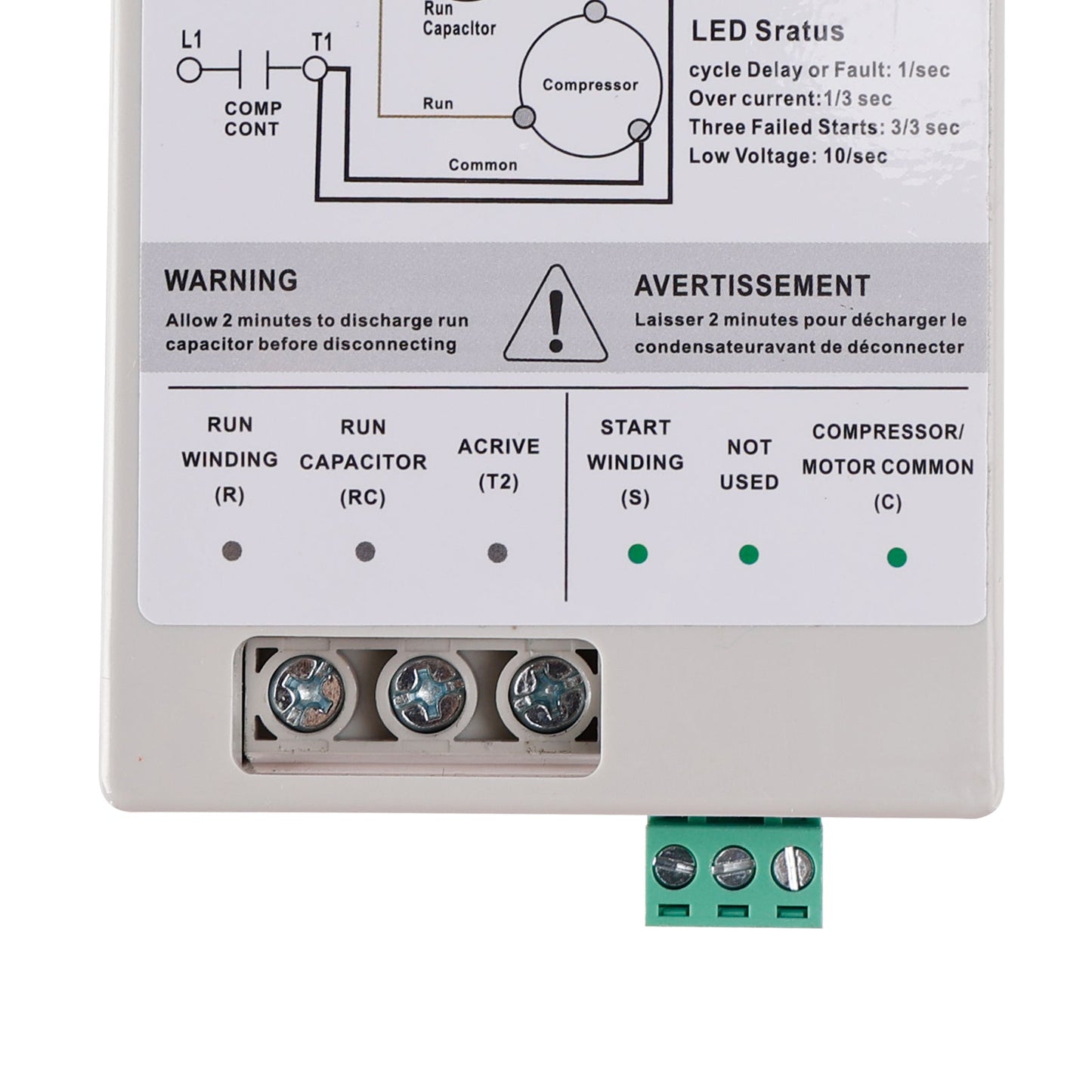 Avviatore graduale CA con protezione inversa del motore (16-32 A + kit di installazione)