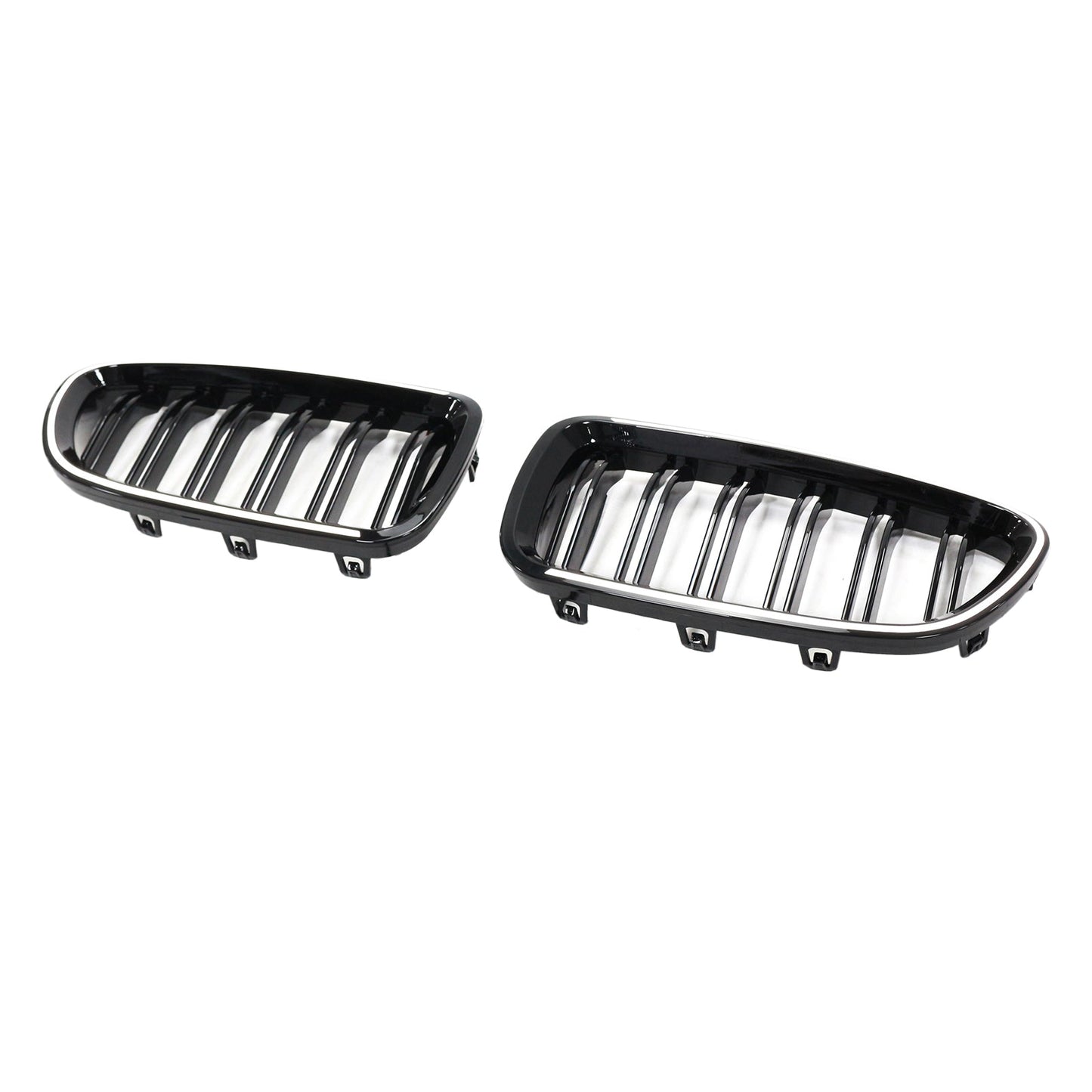 11.2009-02.2017 BMW Serie 5 F11 Touring Griglia paraurti a rene Griglia Nero lucido 51137203203 51137203204