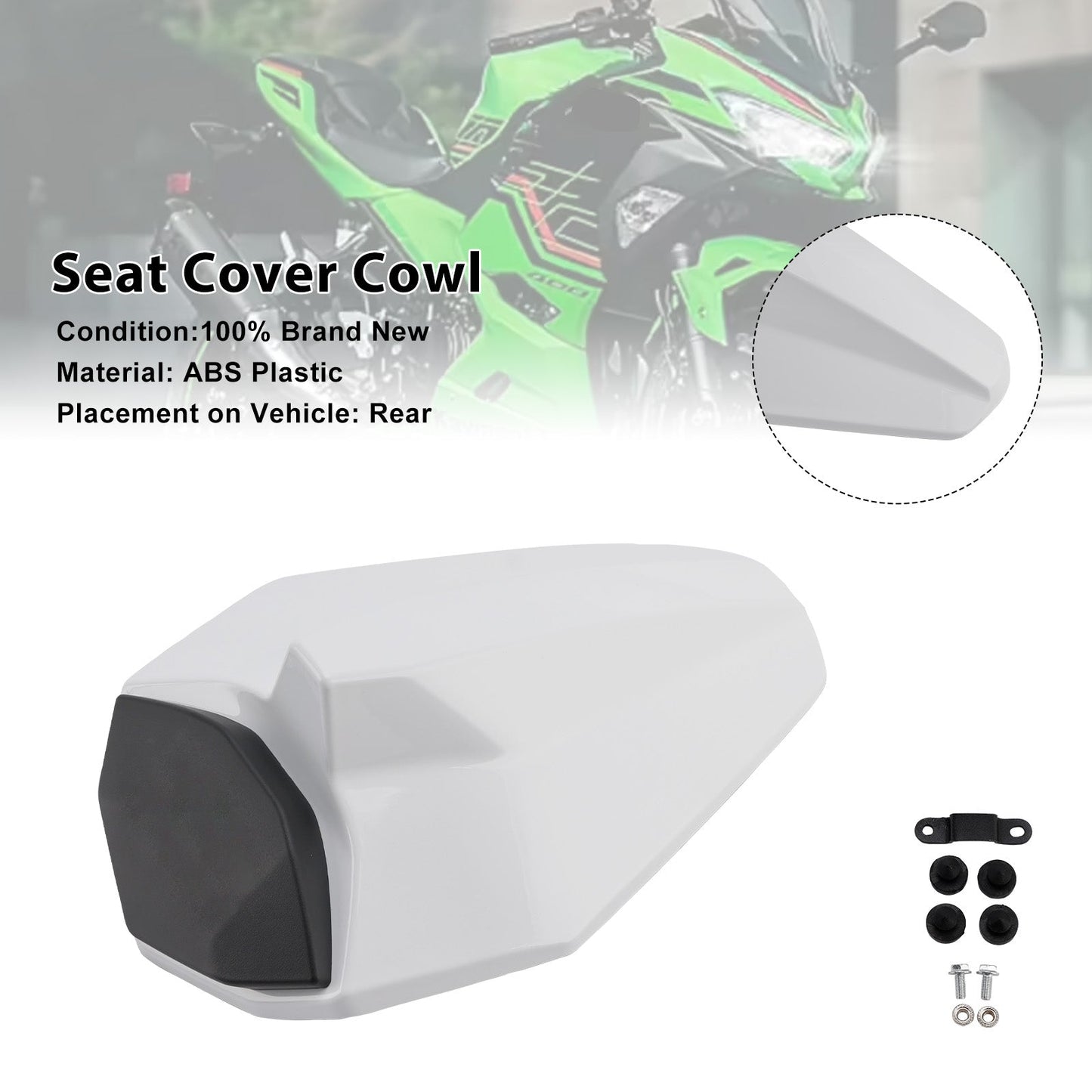 Carenatura posteriore Racing Tail per Kawasaki ZX25R ZX4R ZX4RR 2020-2025