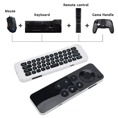 Telecomando wireless con tastiera mini con apprendimento IR vocale intelligente T1