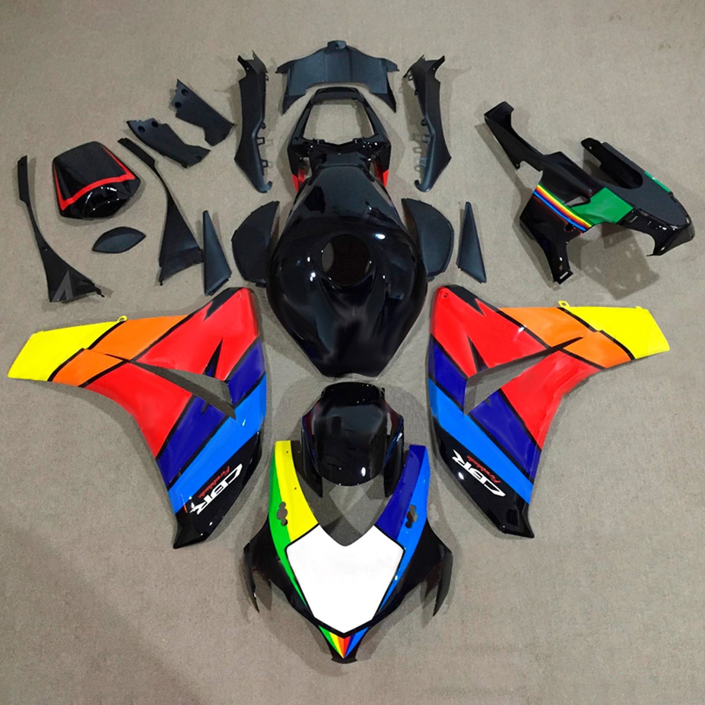 Kit di carene in plastica ABS stampate a iniezione per Honda CBR1000RR 2008-2011
