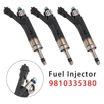 3 pezzi iniettore carburante per Peugeot 208 308 3008 Citroen C3 C4 DS3 DS4 9810335380