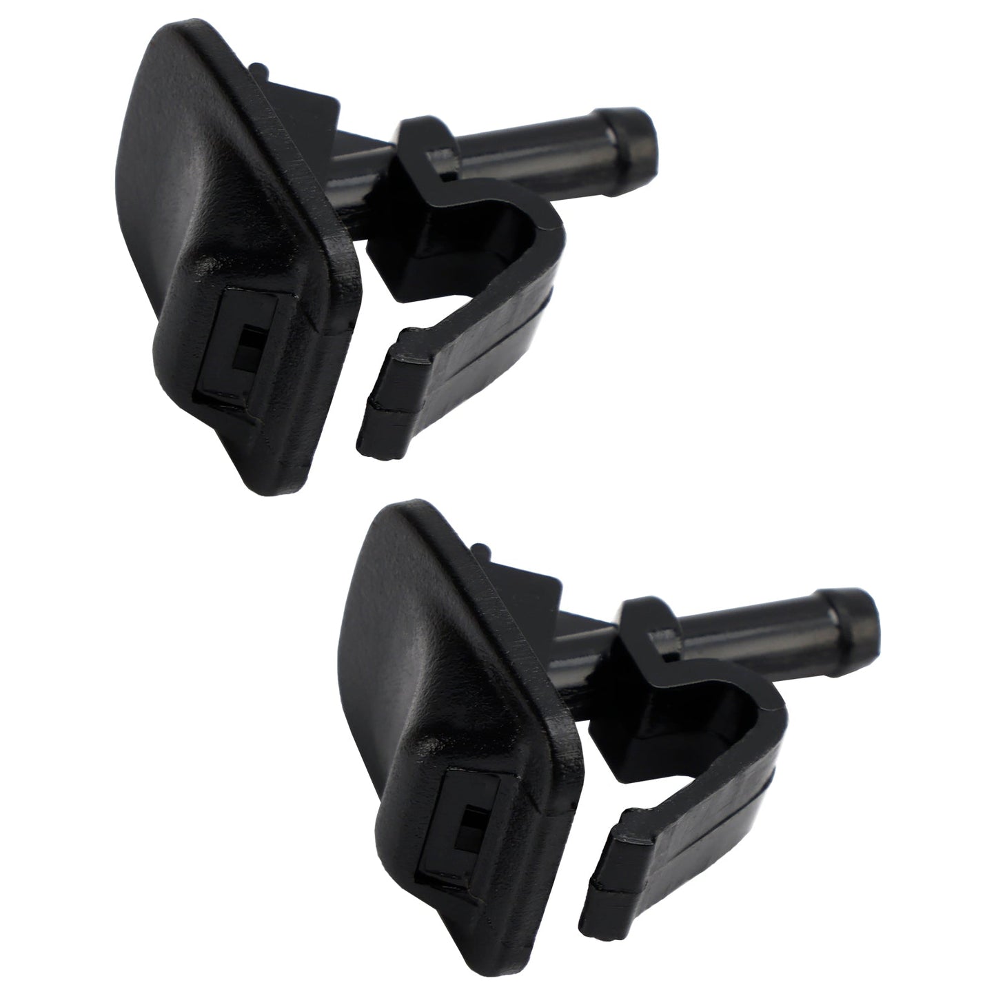 2 pezzi ugello lavavetri tergicristallo spray 55156728AB per Jeep Wrangler JK 2002-2012