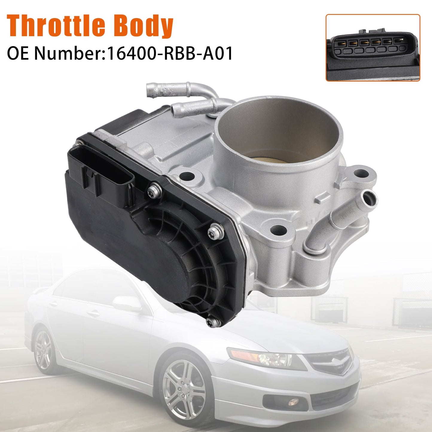 16400-RBB-A01 Per corpo farfallato elettronico Honda Acura TSX 2.4L 2006-2008