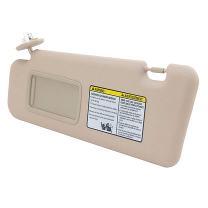 Visiera parasole sinistra beige per Toyota Highlander 2008-2013 74320-48500-E0