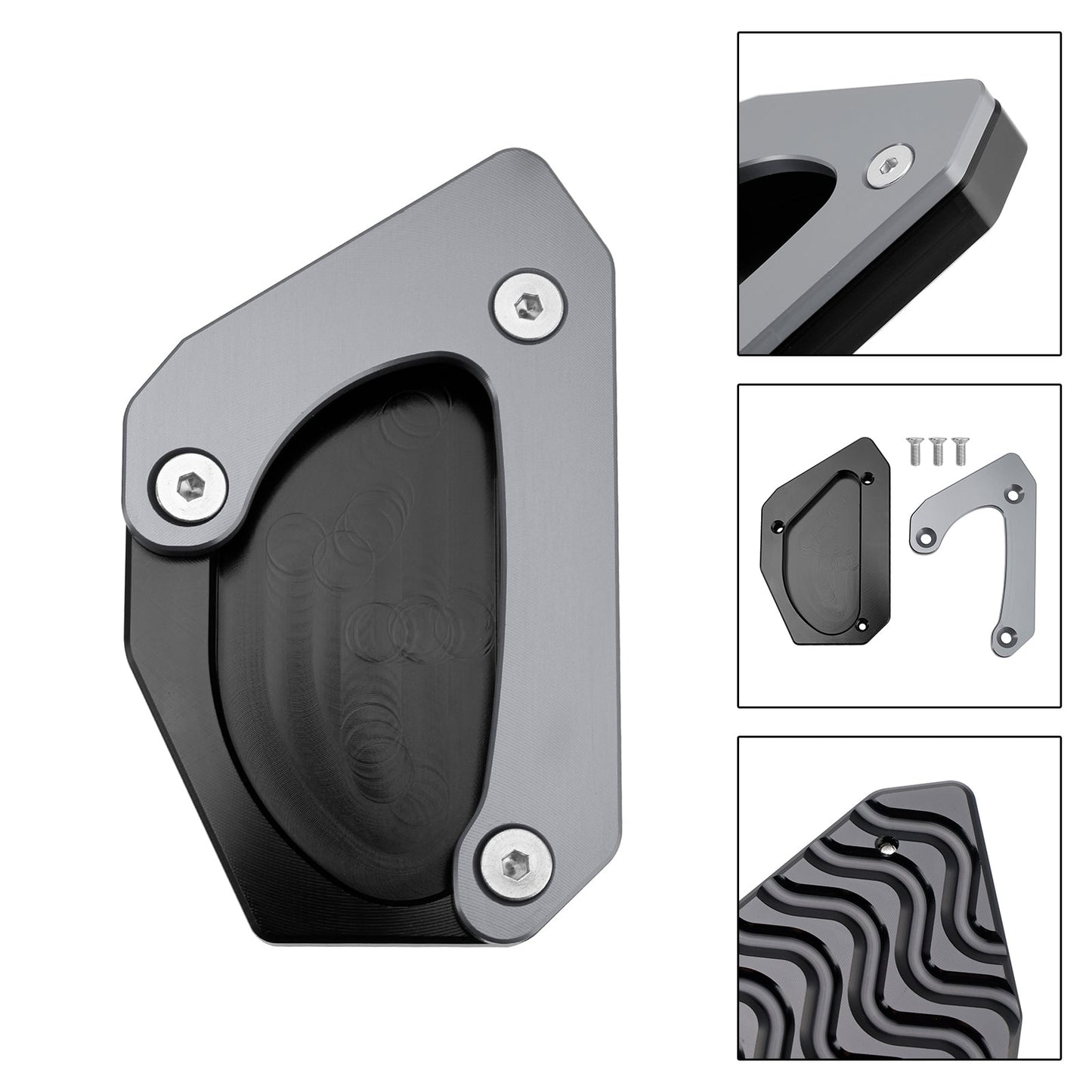 Piastra di estensione per cavalletto adatta per Suzuki V-strom 650 DL650 XT 2011-2024