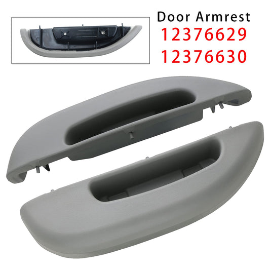 1996-2002 GMC Savana 1500/2500/3500 Tutti i modelli di carrozzeria Anteriore Sinistro e Destro Grigio 2 pezzi Copertura maniglia bracciolo portiera 12376630
