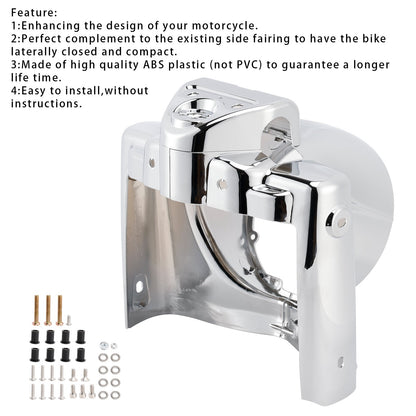 Copertura faro anteriore rotonda da 7"" per Touring Road King FLHR 2014-2023