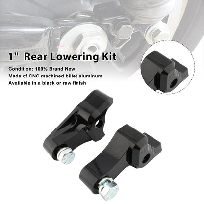 Kit di abbassamento posteriore da 1"" adatto per Touring FLHX FLHR FLHT Electra Glide 2009-2025