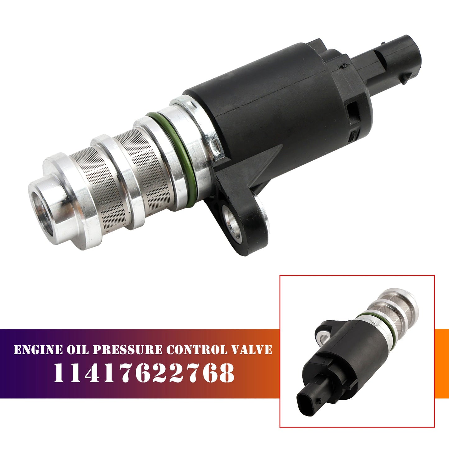 Valvola di controllo della pressione dell'olio motore per BMW X1 X3 X5 335i 535i N55 11417622768