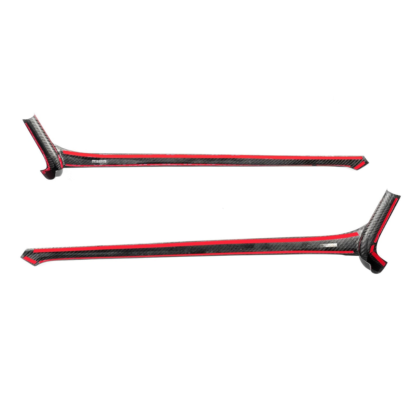 Cornice di finitura per bocchetta d'aria laterale anteriore in fibra di carbonio per Mercedes-Benz Classe G G63 G550 (modelli dal 2025 in poi).