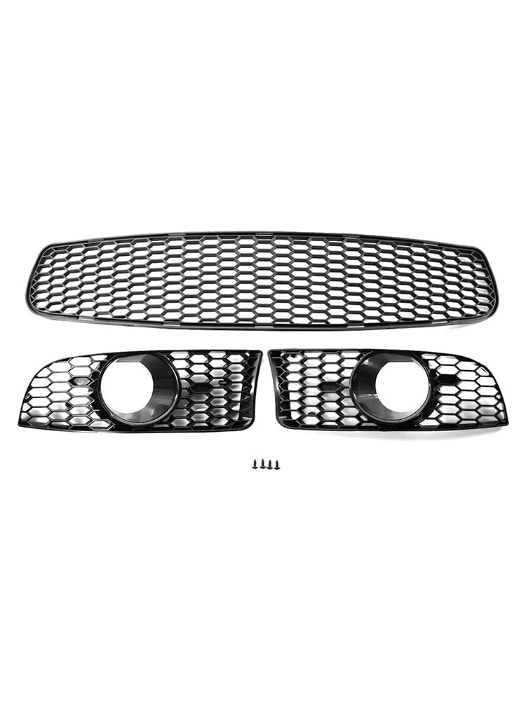 Griglia inferiore paraurti anteriore stile M3 per BMW Serie 3 E90 E92 E93 2009-2011